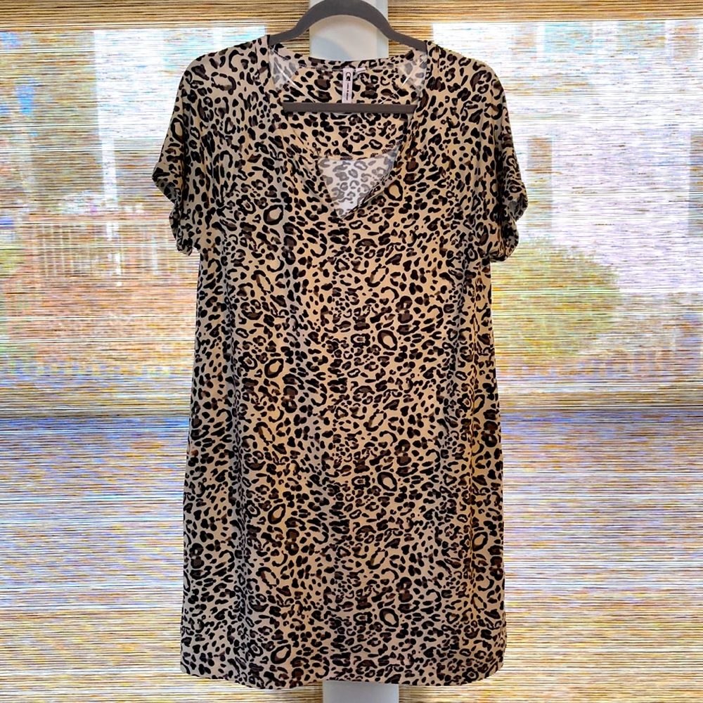 Cable & Gauge Cheetah Dress